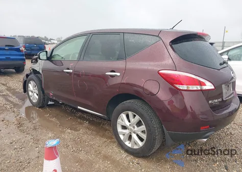 2014 Nissan Murano S from USA, damaged, VIN JN8AZ1MU4EW418261